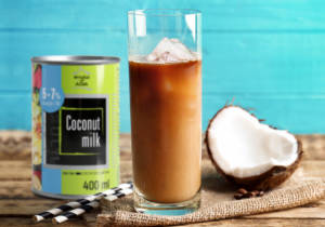 Mrożona kawa z mlekiem kokosowym house of asia