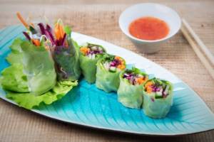 Spring rolls warzywne House of Asia