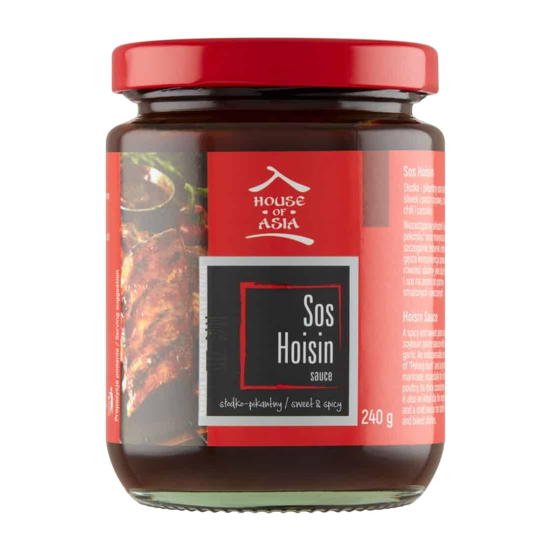 Sos Hoisin słodko pikantny stir-fry 240g House of Asia