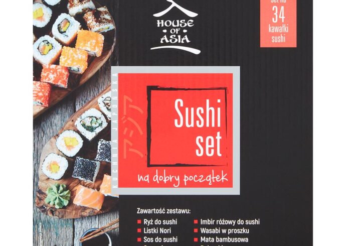 Zestaw startowy do sushi dla 2-4 osób House of Asia