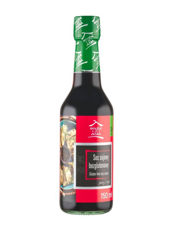 Bezglutenowy sos sojowy jasny 150ml House of Asia