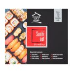 Zestaw do sushi Premium dla 4-6 osób 70 kawałków House of Asia