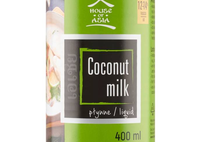 Mleczko kokosowe 12-14% 400ml House of Asia