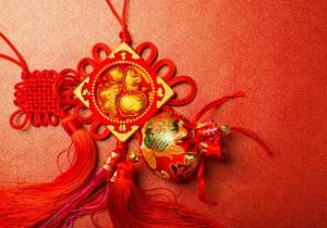Chińskie symbole szczęścia węzeł miłości House of Asia