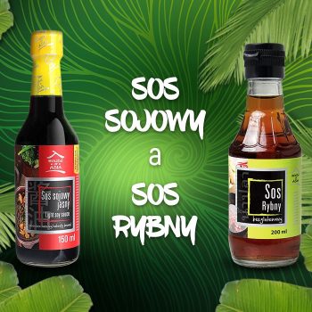 Sos sojowy a sos rybny