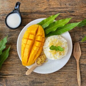 Mango sticky rice triki gotowania House of Asia
