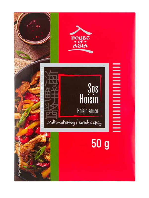 Sos Hoisin słodko pikantny stir-fry 50g House of Asia