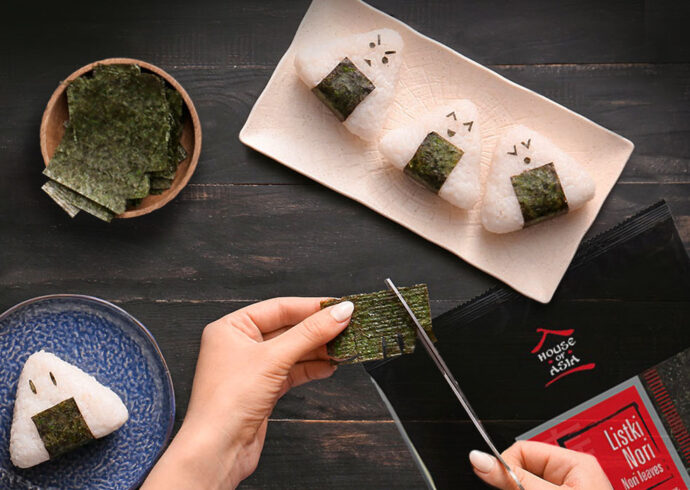Onigiri z tuńczykiem i łososiem przepis House of Asia