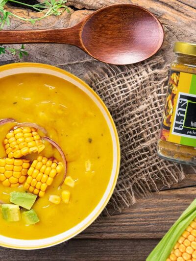 Krem z kukurydzy z żółtym curry