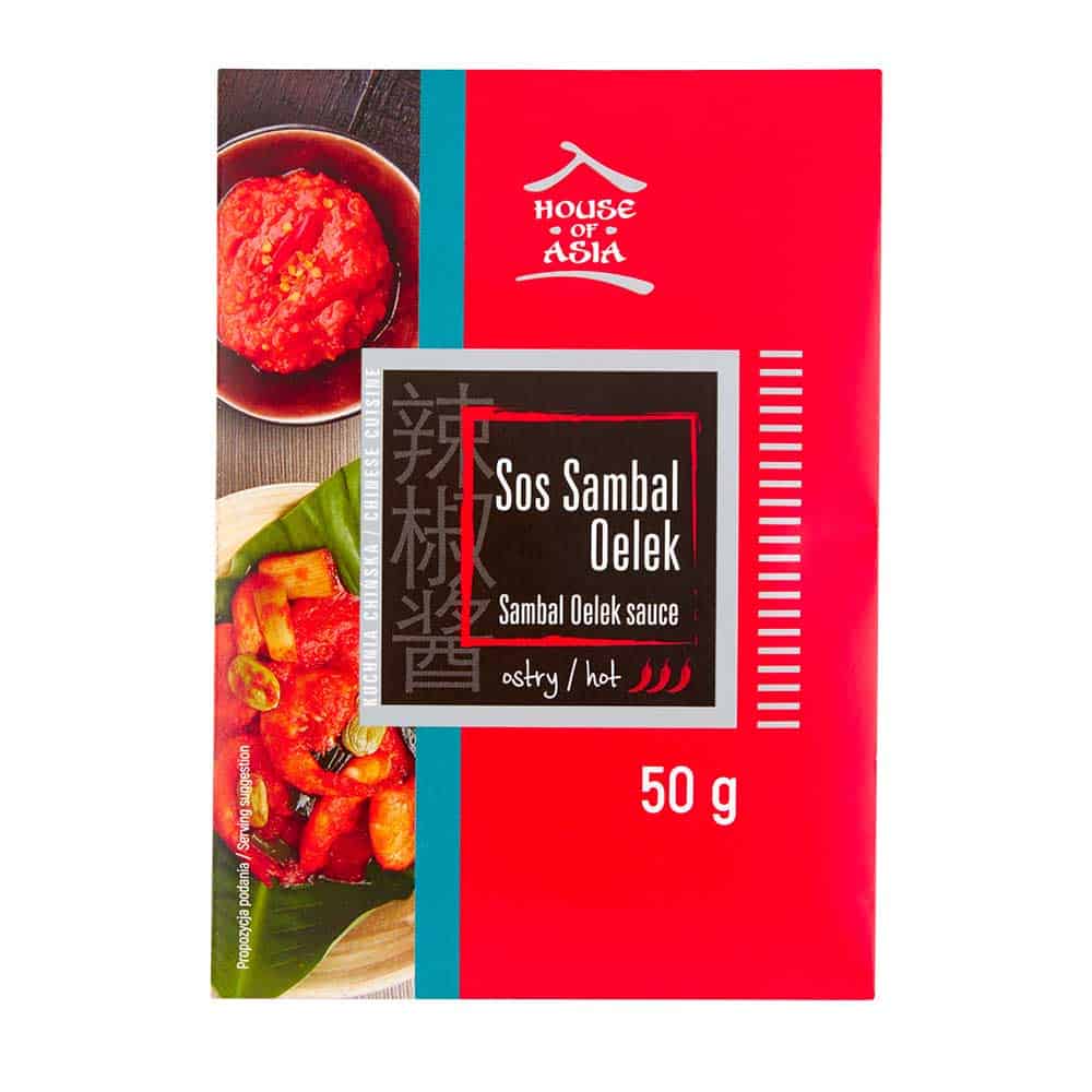 Sos chili Sambal Oelek 50g House of Asia