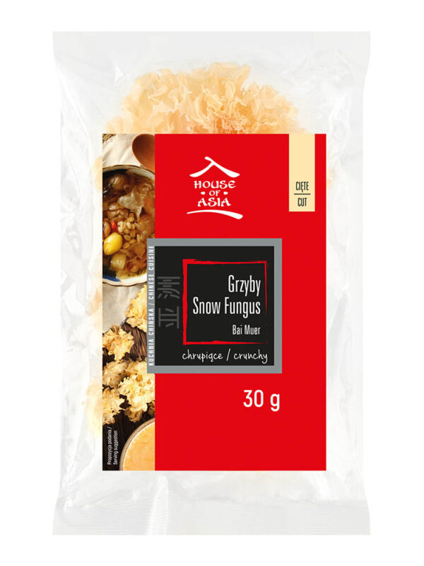 Grzyby Snow Fungus suszone 30g House of Asia