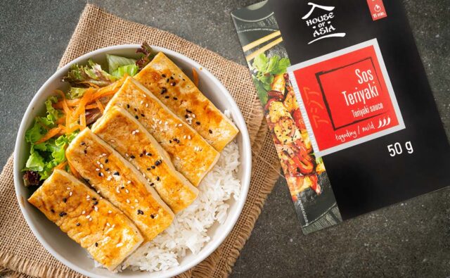 Tofu teriyaki bowl House of Asia