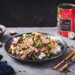 Grzybowe stir-fry z ryżem jaśminowym House of Asia Flymetothespoon