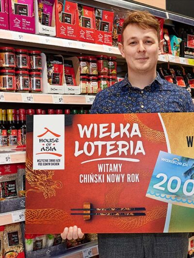 Zwycięzca Wielkiej Loterii Chiński Nowy Rok 2022 House of Asia