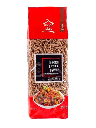 Makaron Chow Mein pszenno-gryczany 250g House of Asia