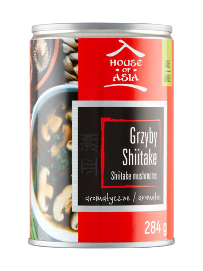 Grzyby Shiitake w zalewie 284g House of Asia