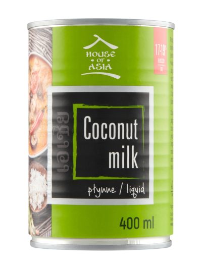 Mleczko kokosowe 17-19% 400 ml House of Asia