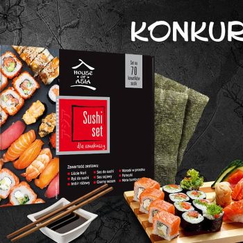 Konkurs Międzynarodowy Dzień Sushi wygraj zestaw Sushi Premium
