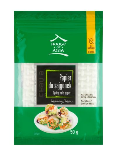 Papier do sajgonek i spring rolls z tapioką 50g House of Asia