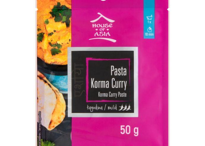 Pasta Korma Curry łagodna 50g House of Asia