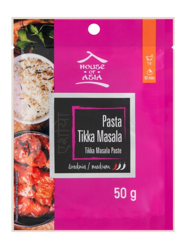 Pasta Tikka Masala średnio-ostra 50g House of Asia