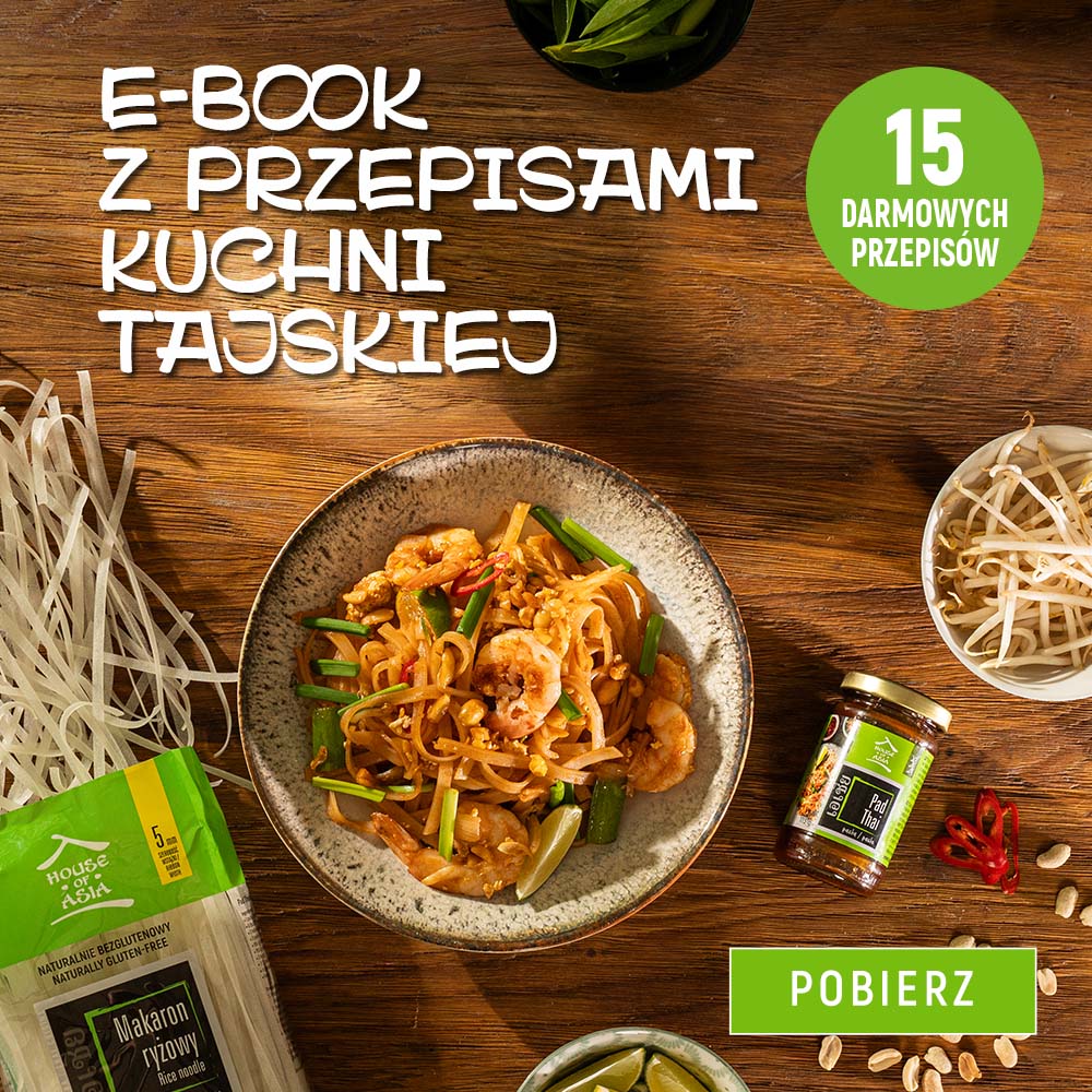 E-book z przepisami kuchni tajskiej House of Asia