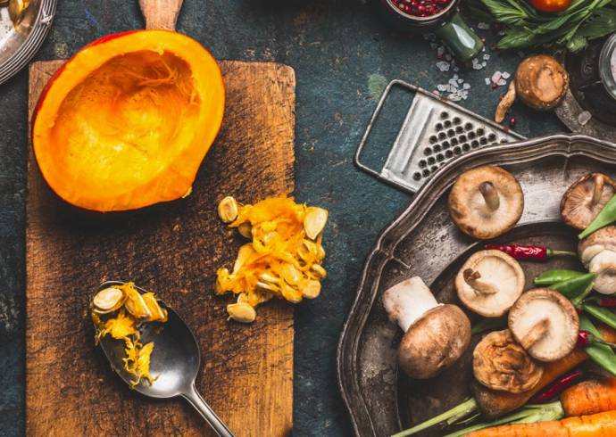 Dieta na jesień – Co jeść, by nie było nam zimno?