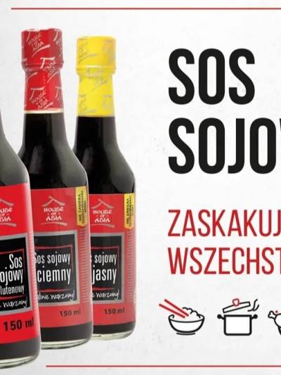 Sos sojowy - zaskakująco wszechstronny House of Asia