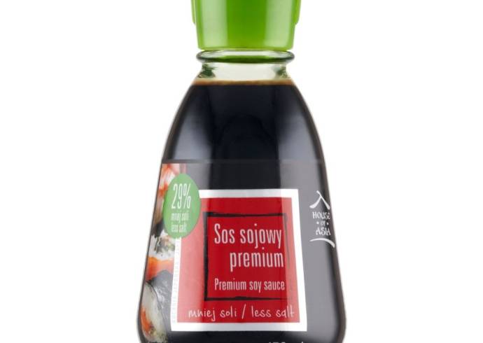 Sos sojowy do sushi o obniżonej zawartości soli 150ml