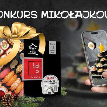 Konkurs Sushi Premium – Zgarnij jeden z 10 zestawów na Mikołajki!