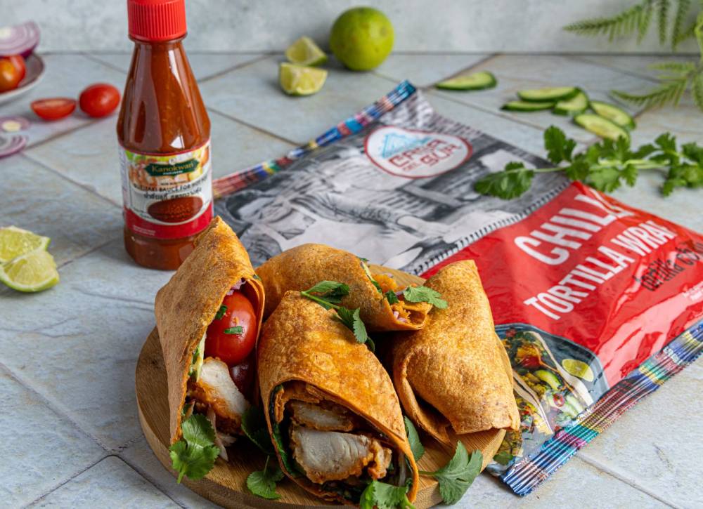 Azjatycki wrap z airfryera House of Asia