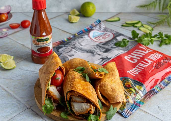 Azjatycki wrap z airfryera House of Asia