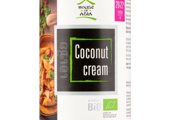 Mleczko kokosowe BIO 20-22% 400ml House of Asia
