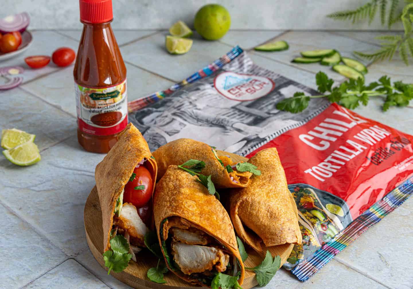 Azjatycki wrap z airfryera