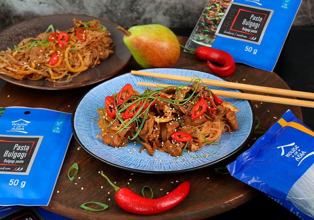 Błyskawiczny makaron Bulgogi