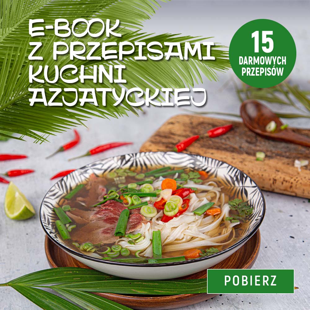 Już jest! Nowy e-book z 15 darmowymi przepisami na pyszne dania kuchni azjatyckiej