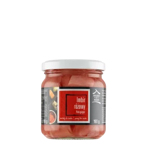 Imbir do sushi różowy 190 g