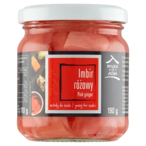 Imbir do sushi różowy 190 g