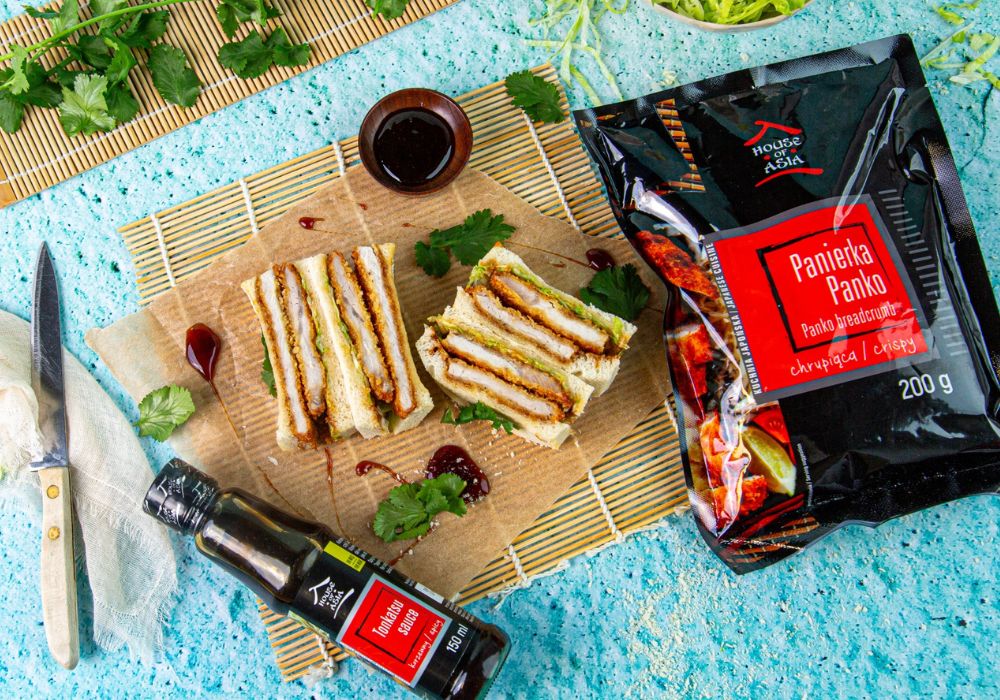 Japońska kanapka Katsu Sando