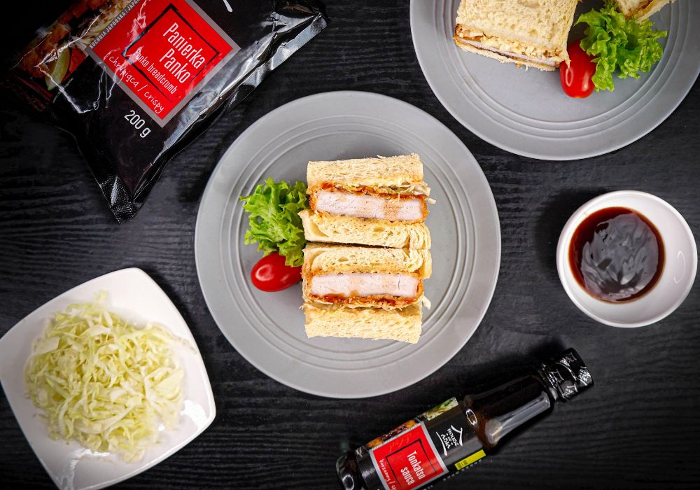 Japońska kanapka Katsu Sando