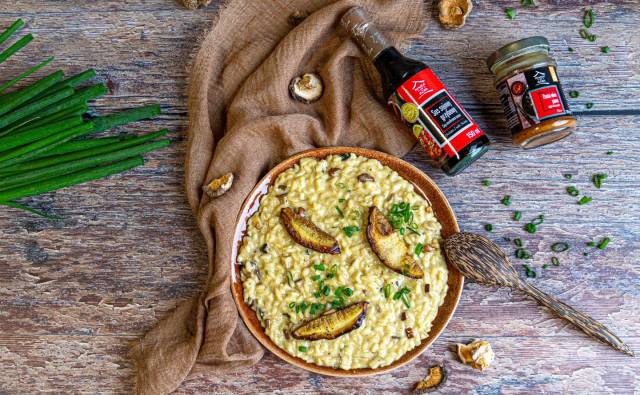 Jesienne risotto z azjatyckim tweestem House of Asia