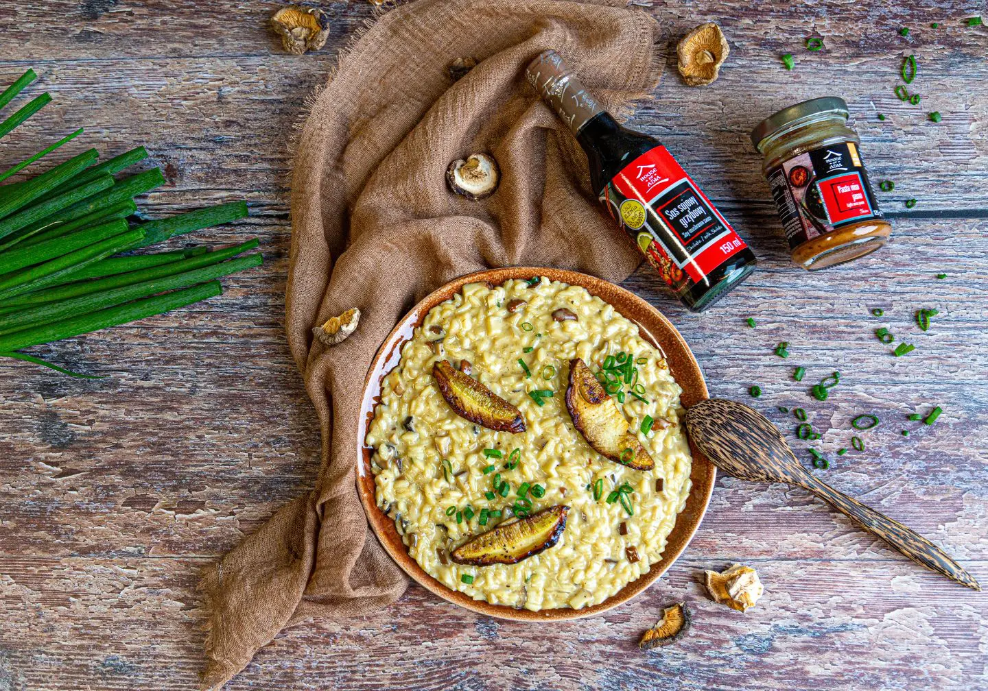 Jesienne risotto z azjatyckim tweestem House of Asia