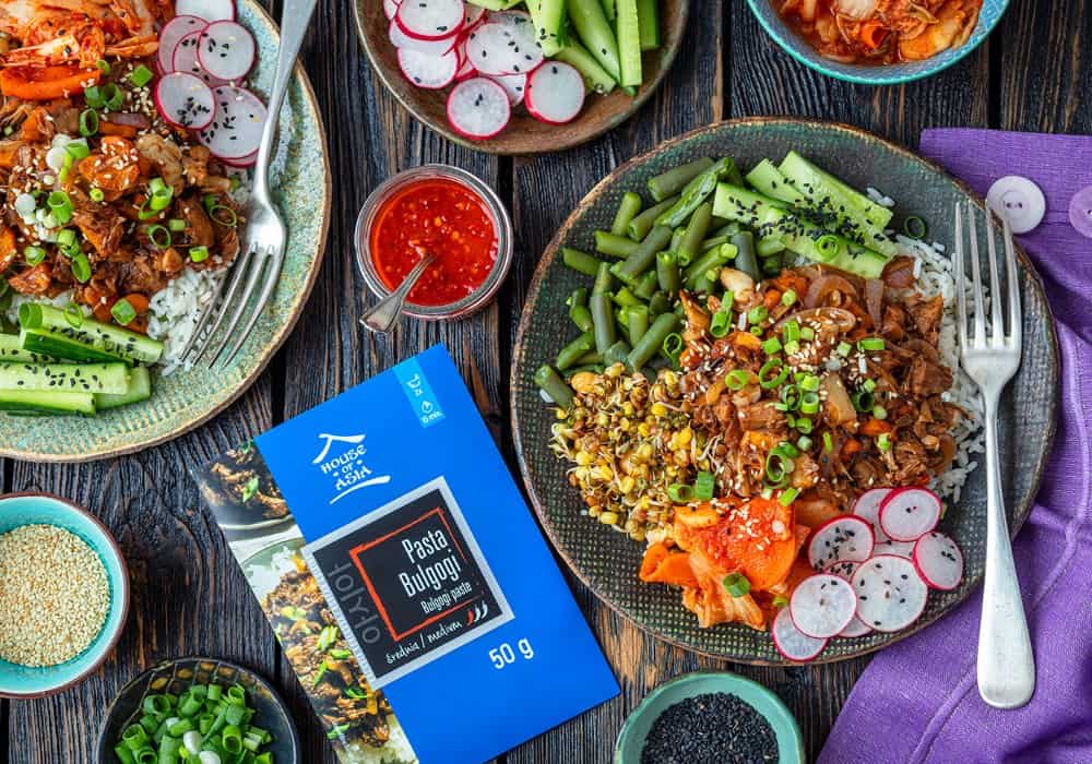 Koreańskie bulgogi z zielonym jackfruitem szarpanym