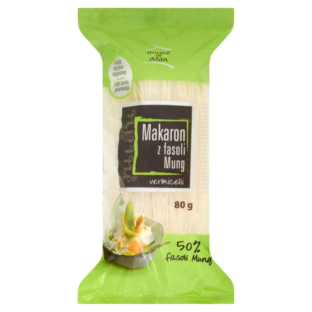 Makaron Vermicelli z fasoli mung 80 g