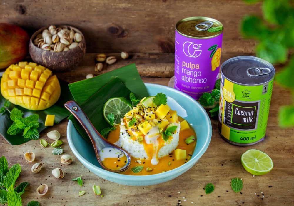 Tajski deser mango sticky rice