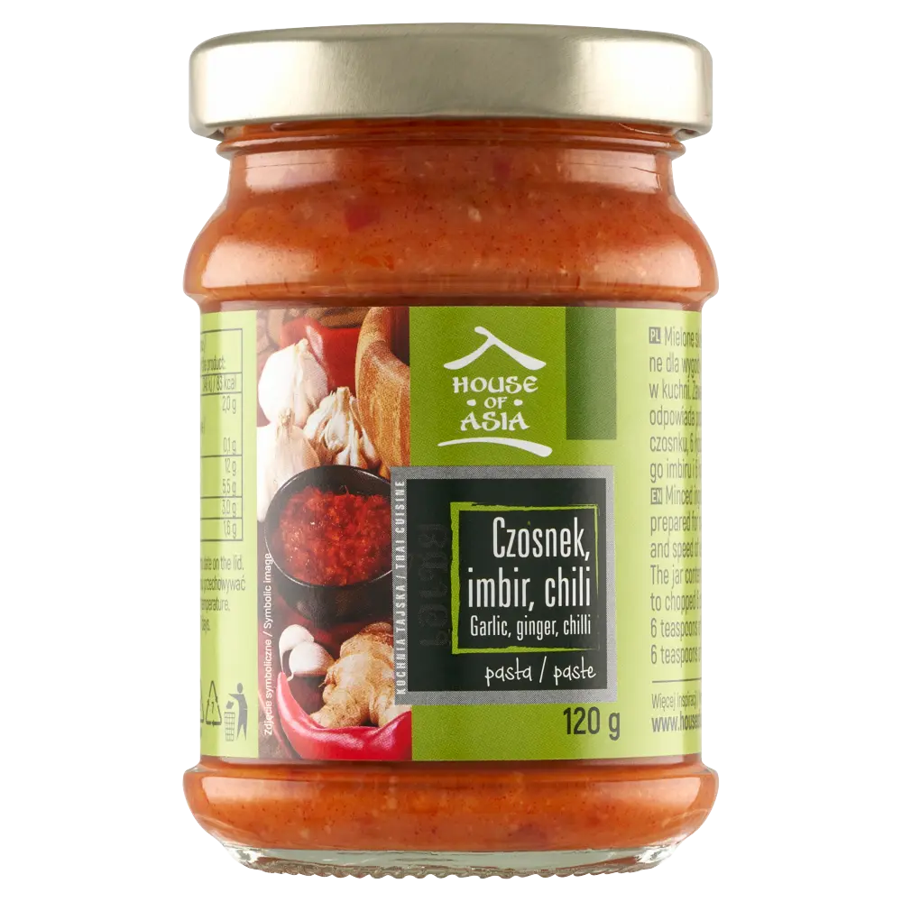 Pasta z czosnku, imbiru i chili 120 g
