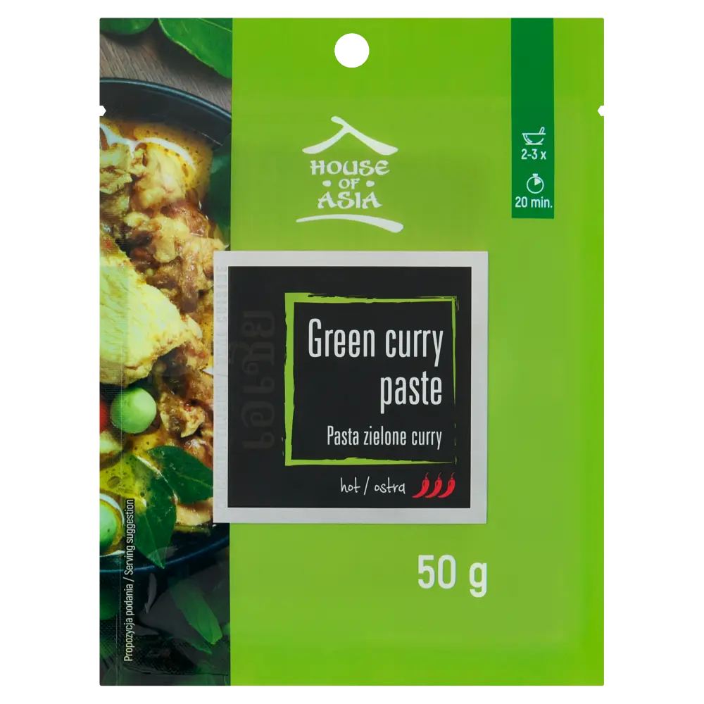 Pasta curry zielona 50 g