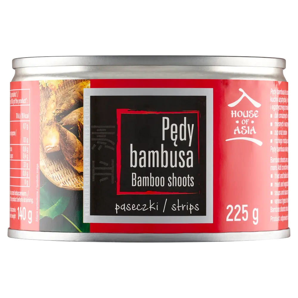 Pędy bambusa paseczki 225 g