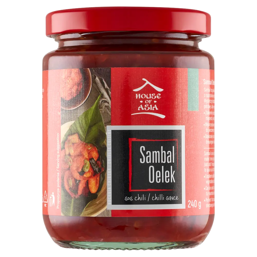 Sos chilli Sambal oelek 240 g