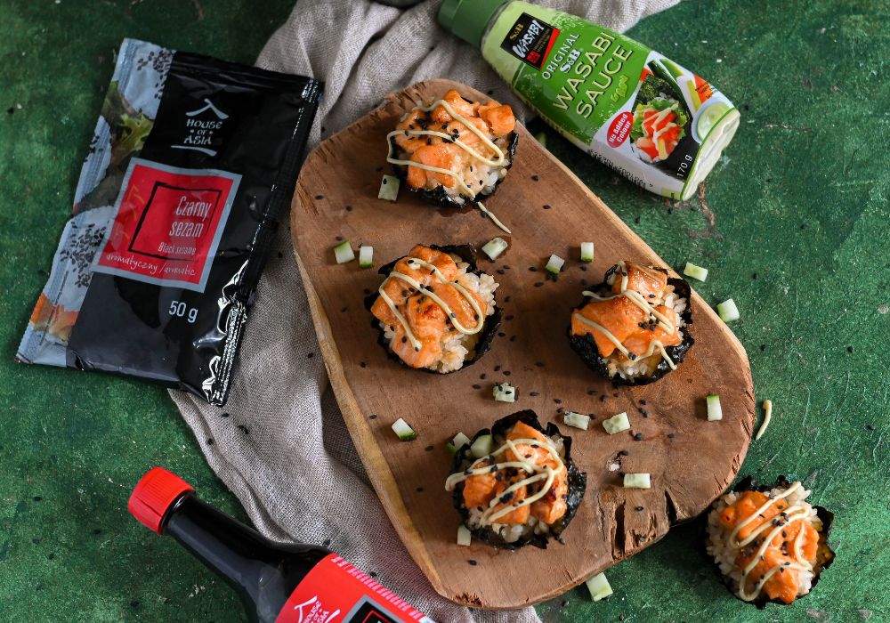 Sushi babeczki